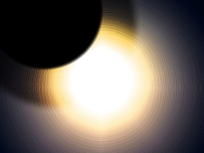 Solar Eclipse illustration vector