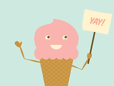 yay! cone ice cream national ice cream day yay