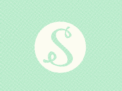 S is for... something (gif) icon illustration lettering logo mark s slander sun