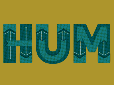 humdrum blue gold hum humdrum texture type typography