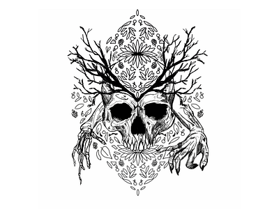 ILLUSTRATION – Skull