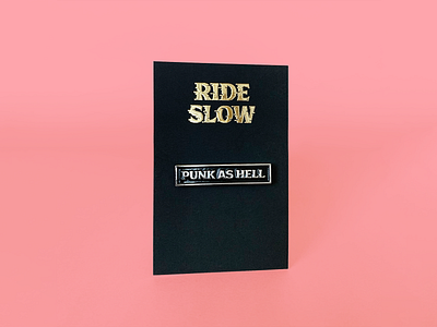 Ride Slow | Backer Card