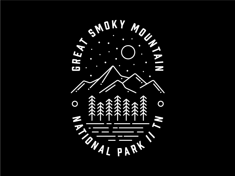 Traverse | Great Smoky Badge by Tyler Fortune on Dribbble