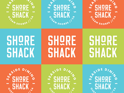 Cartoon Rebrand | Shore Shack beach brand branding cartoon logo restaurant rocket power shore shore shack type typography wave