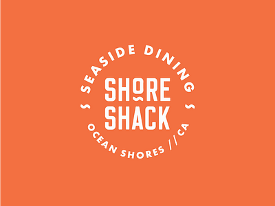 Cartoon Rebrand | Shore Shack Badge beach brand branding cartoon logo restaurant rocket power shore shore shack type typography wave