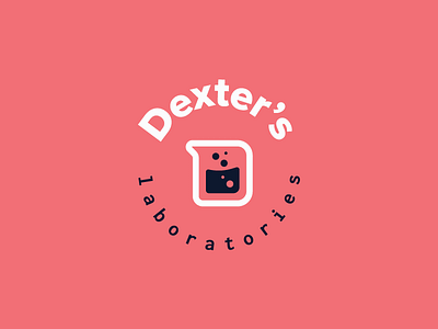 Cartoon Rebrand | Dexter's Lab Badge 90s badge brand branding cartoon color dexters lab logo monogram science type typography