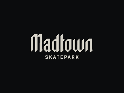 Cartoon Rebrand | Madtown Skatepark blackletter brand branding cartoon color logo rocket power skate skateboard skateboarding type typography