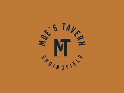 Cartoon Rebrand | Moe's Tavern Monogram