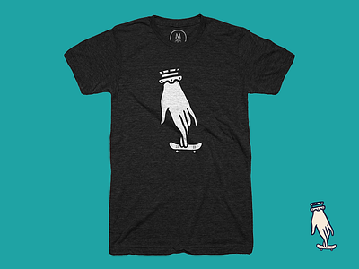 Cotton Bureau | Yeah, I skate. color colorful cotton bureau fingerboard hand illustration illustrator shirt skateboard skateboarding t shirt tech deck