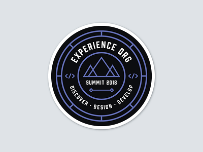 Experience Summit 2018 | Sticker Badge