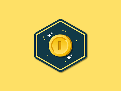 Team Illustrations | Finance Mario Coin badge coin currency finance flat game illustration mario pluralsight simple stars team