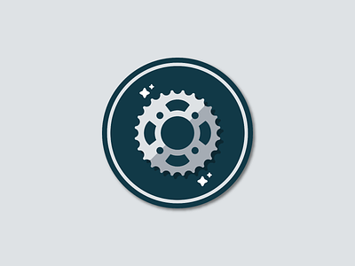 Tribe Illustrations | Cyclists badge bicycle bike cycling cyclist flat gear illustration illustrator neutral pluralsight simple