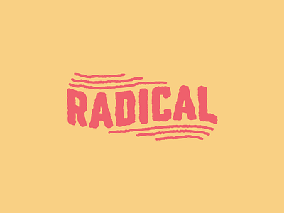 Lingo Type | Radical drawing lettering rad radical skate skateboarding sketch surf surfing type typography waves