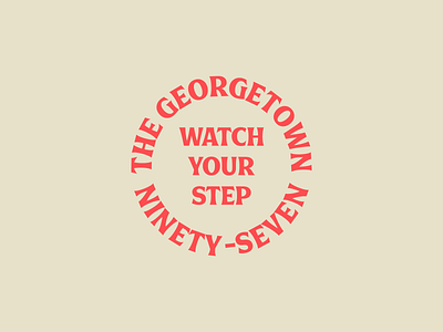 Tour of Terror | Watch Your Step badge emblem font horror october scary spooky the exorcist tour of terror type typeface typography