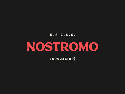 Tour of Terror | Nostromo Type