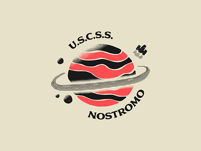 Tour of Terror | USCSS Nostromo alien drawing horror illustration nostromo planet scary scifi sketch space ship texture tour of terror