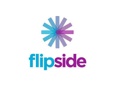 Flipside Logo graphic design icon logo mm brand agency