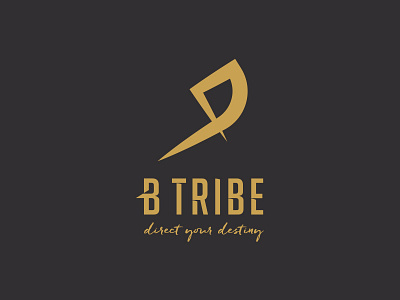 B Tribe Logo graphic design icon logo mm brand agency wordmark