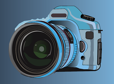 illustrator design_camera 3d animation branding design graphic design illustration logo motion graphics ui vector