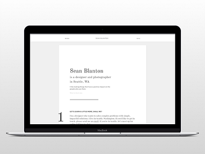 New Portfolio minimal portfolio typography ui ux website