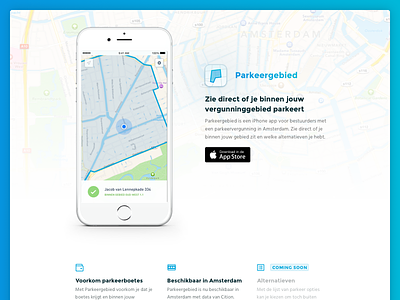 Parkeergebied app launched! app car area car tracking gps iphone launch navigation parking parking meter tracking