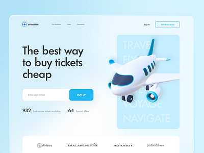 Aviasales Redesign Concept (Web UI)