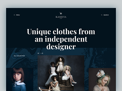KAMETA TIMAEVA - Fashion Designer Personal Website