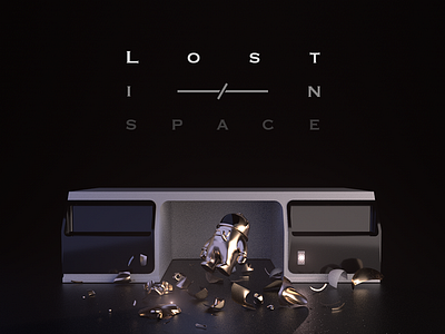 Lostinspace Dribbble reborn space spaceman