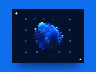 Nedula blue boom c4d clean cloud cool nedula star