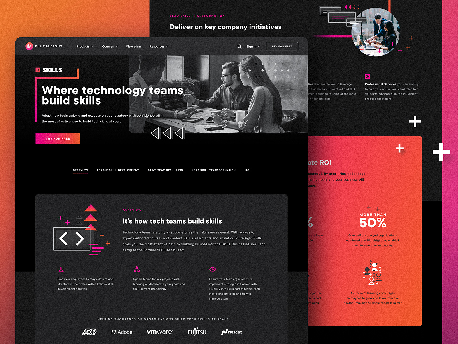 Skills Overview by Tanner Wayment on Dribbble