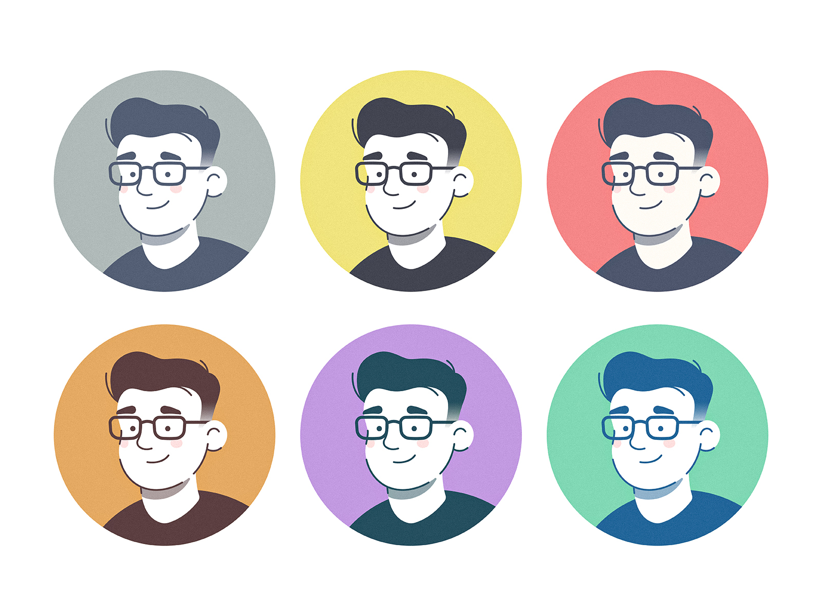 Self-portrait by Tanner Wayment on Dribbble