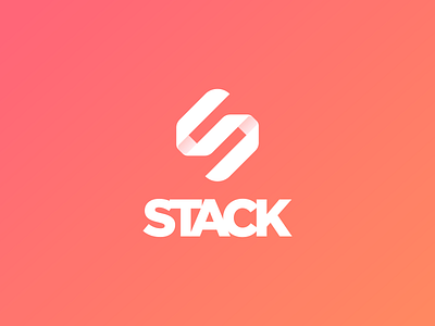 Stack Logo 2 gradient logo s stack typography