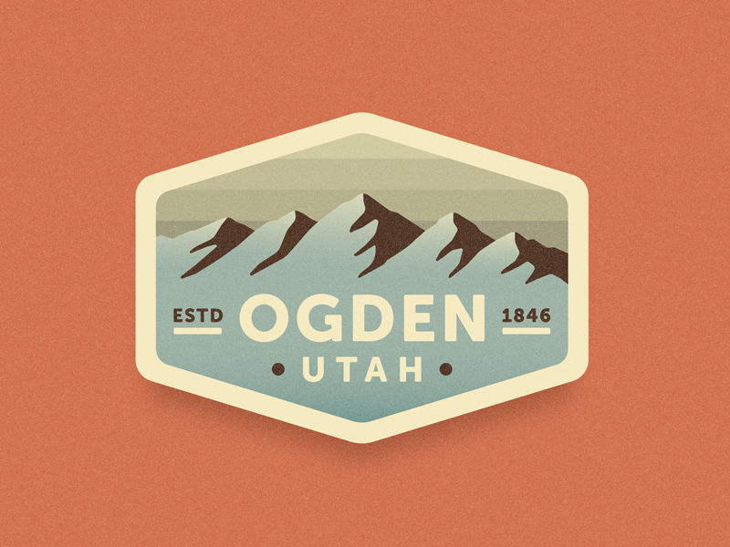 Ogden Badge by Tanner Wayment on Dribbble