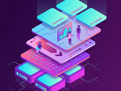 Isometric Platform Diagram