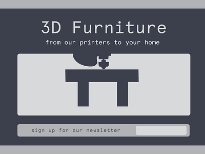 3D furniture