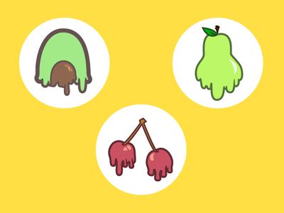 Melting Fruit Series