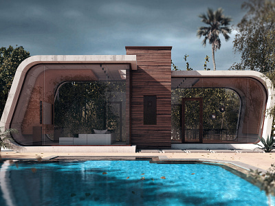 Relaxation 3d archvis 3d visualization aouabdia mohamed ramzi architecture house photoshop ramzi ps plus rendering sketchup vray