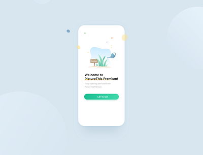WELCOME TO PICTURETHIS app color design plant plants sketch ui ux