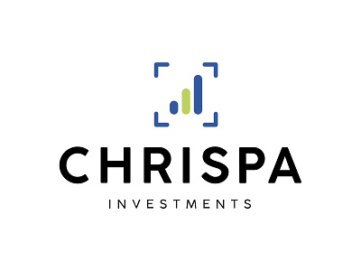 Chrispa investments branding design freelance graphic design illustration logo madebymartin typography vector