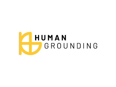 Human Grounding branding design freelance graphic design illustration logo madebymartin typography vector
