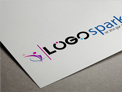 Simple minimalist unique business logo service.