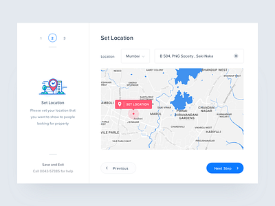 Set Location address dashboard icon illustration interaction invites map marker ui ux web wizard