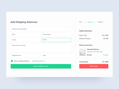 Add New Address 3d add address design illustration new order payment printing ui ux