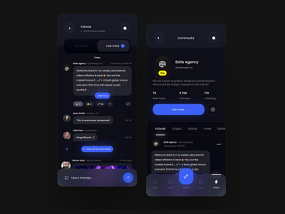 Social Media App Design