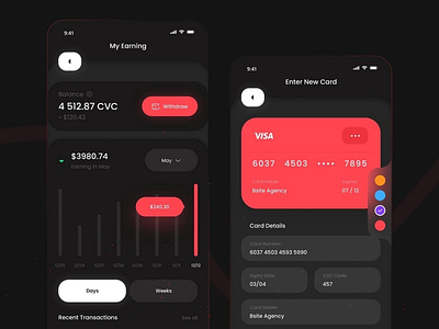 Payment App Track Design