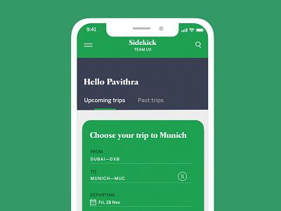 Travel Management App for Large Enterprises app branding design travel ui