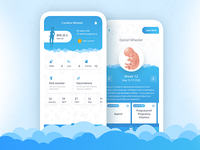 Mobile app for mother-to-be