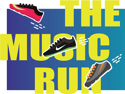 The Music Run friends music music run nike race run shoes sports
