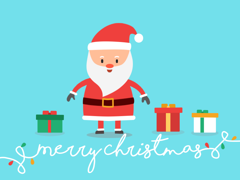 Jollyji Jumpy Santa avatar character christmas daily design fun gifts illustration jollyji jumpy lights santa