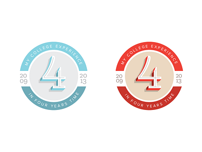 College Infographic blue college graduation infographic logo personal project red typography